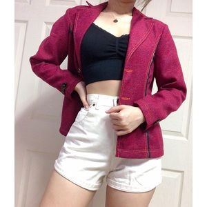 Vintage Red Light Jacket